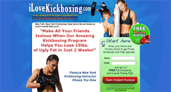 Desktop Screenshot of ilovekickboxingchelseanyc.com